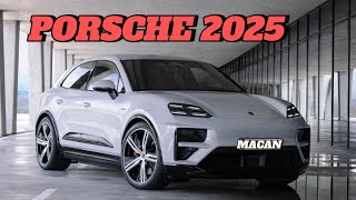 "Unveiling the Future: 2025 Porsche Macan Turbo - The Ultimate Electric SUV!"