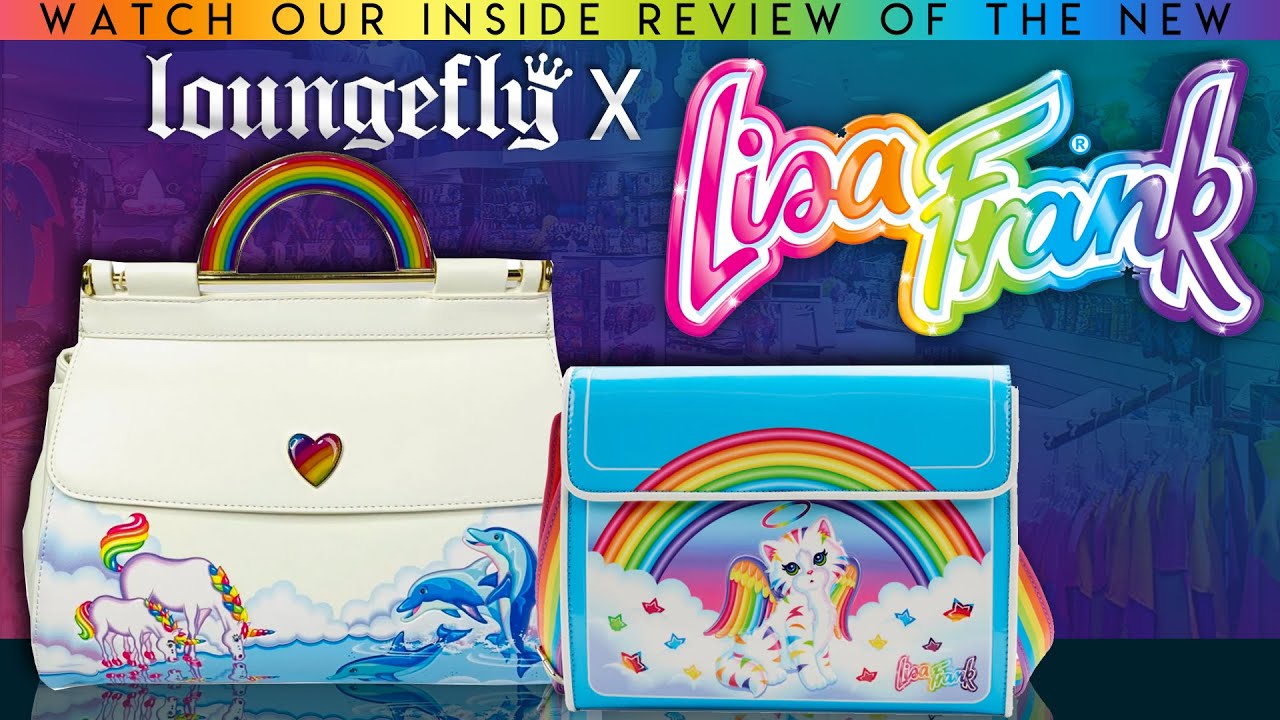 Lisa Frank Reflections Loungefly Wallet