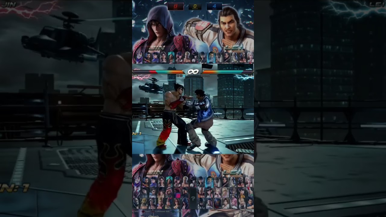 Tekken 7 Lei Wulong Drunk Parry