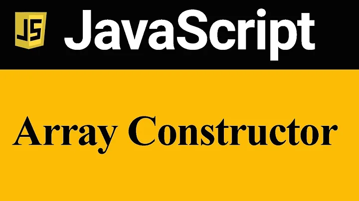 Declaration and Initialization of Array using Array Constructor in JavaScript (Hindi)