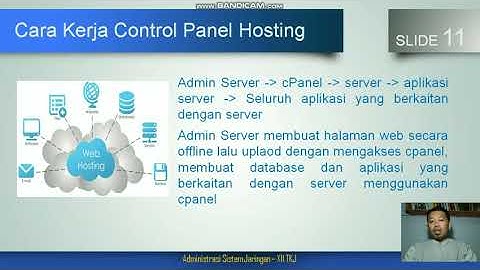 Video Pembelajaran Control Panel Hosting