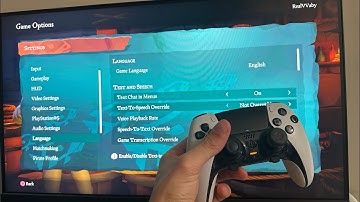 Sea of Thieves PS5: How to Turn On/Off Text-to-Speech Override Tutorial! (For Beginners)