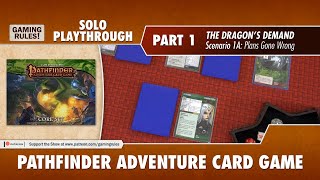 Pathfinder Adventure Card Game - Solo Playthrough - Part 1 screenshot 5