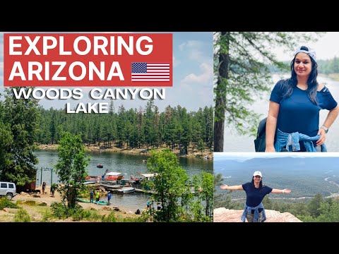 Vlog | Woods Canyon Lake Payson , AZ | Arizona Lakes |  IndianVlogger | Road Trip in USA | ARIZONA