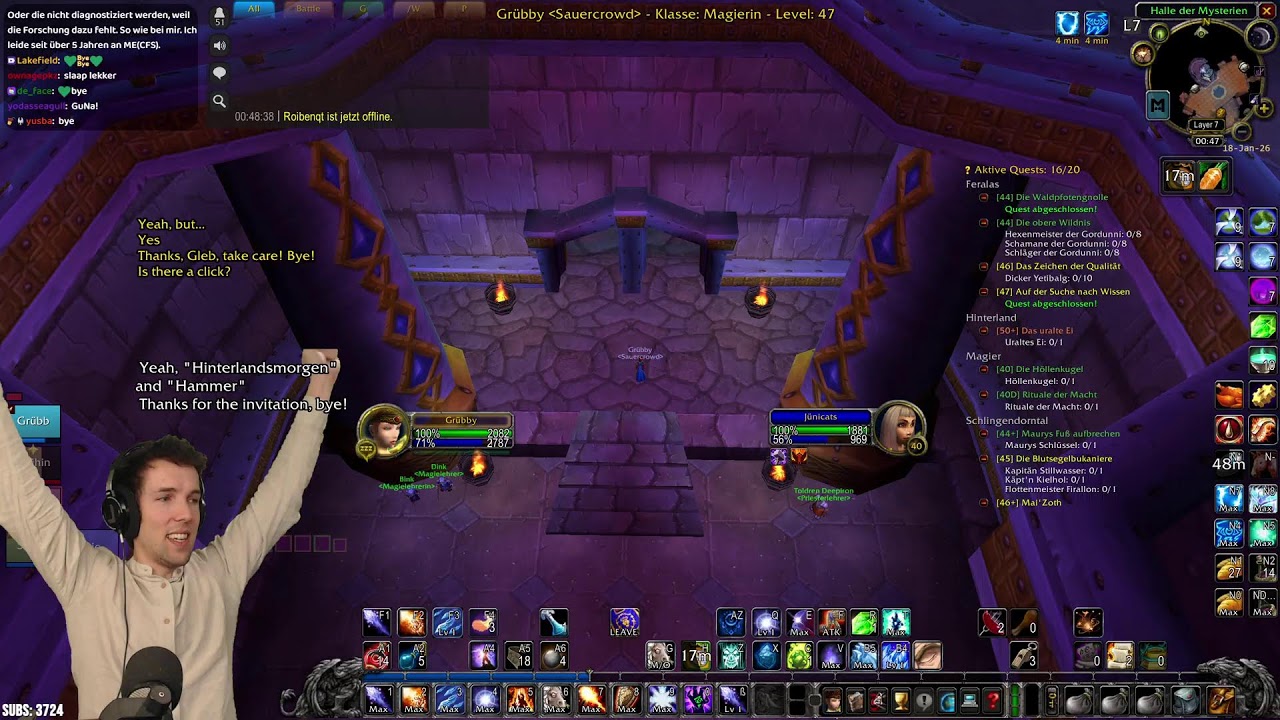 18-Jan-2026 | LIVE - Grubby - 1h of wc3 and then [SAUERCROWD]