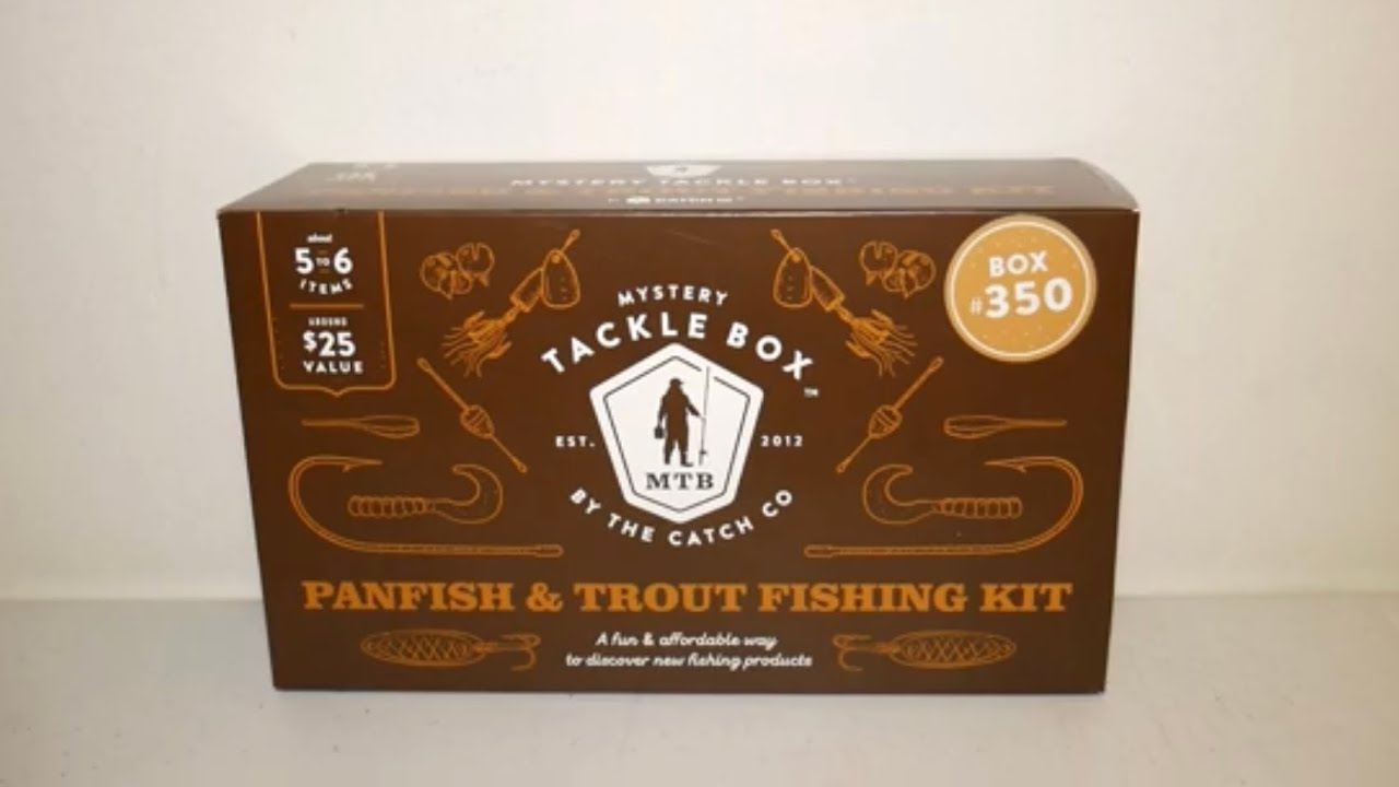 Panfish and Trout Mystery Tackle Box UNBOXING! 