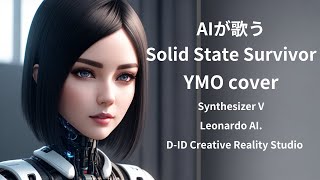 Video thumbnail of "【YMO cover】Solid State Survivor 【Synthesizer V】【Leonardo AI】"