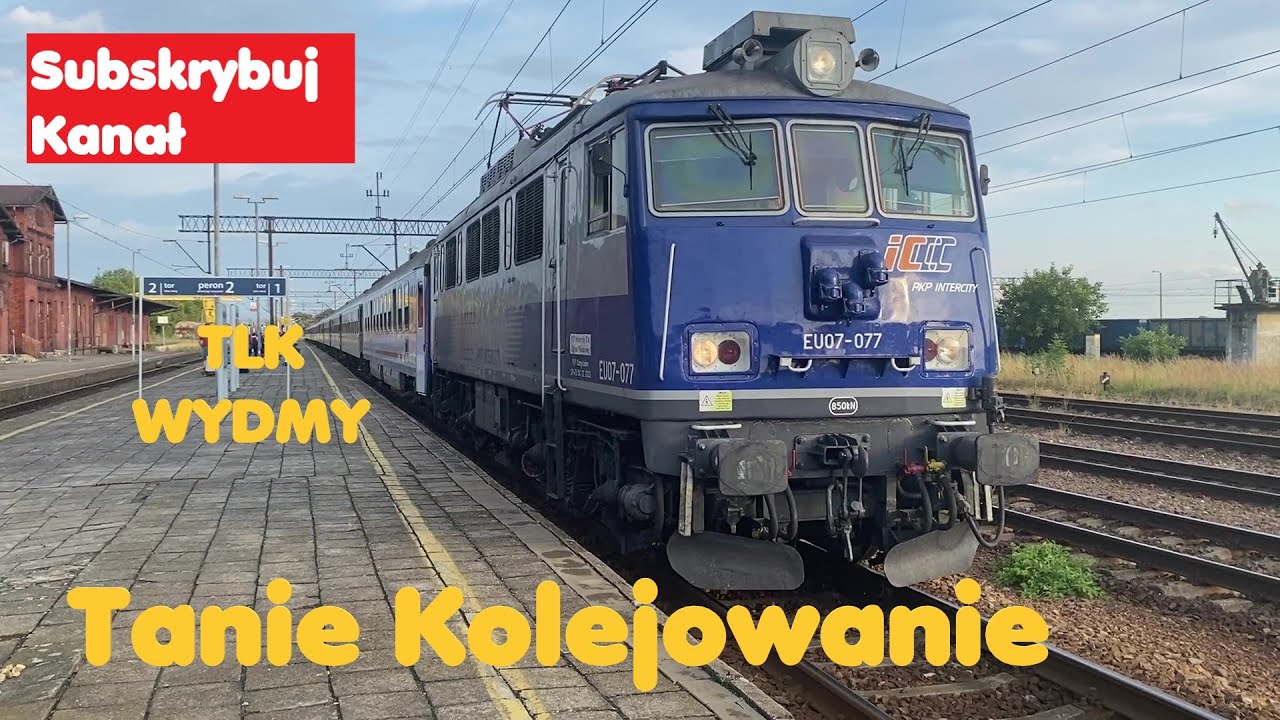 IC 403 TLK WYDMY Bohumin - Hel - České Dráhy - Tanie Kolejowanie bądź na bieżąco zasubskrybuj kanał