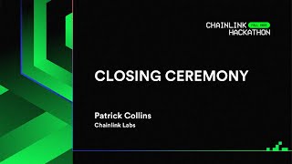 Famous 🏆 Chainlink Fall 2022 Hackathon Closing Ceremony (1 hour) Wealth