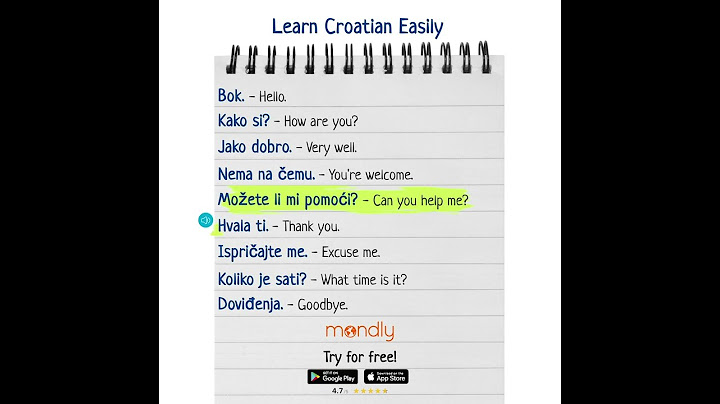 Leer eenvoudig Kroatisch
