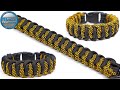 How to Make a Paracord Bracelet Beautiful and Elegant Fast Simple Knot Tutorial DIY