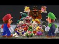 Super Mario Odyssey - Mario & Luigi Fight 12 Broodals At Once (Mario vs Luigi Comparison)