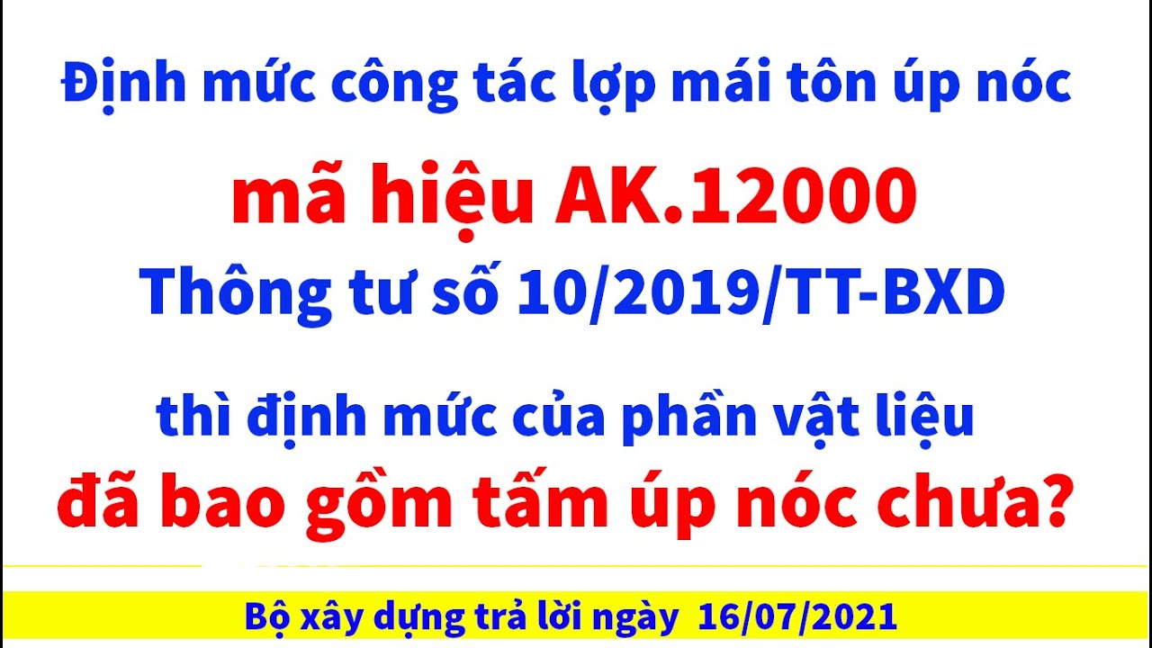Mã Hiệu Định Mức Lợp Mái Tôn: Hướng Dẫn Từ A đến Z Cho Công Trình Bền Vững