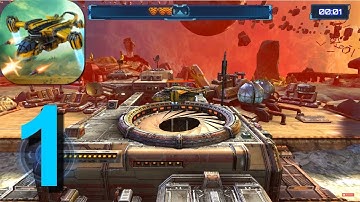 Red Siren: Space Defense Walkthrough Part 1 / Android iOS Gameplay HD