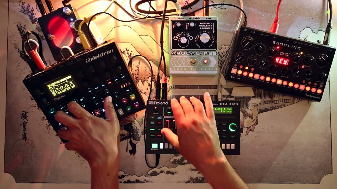 Παρακολούθηση 093▶️ Eastone (Elektron Digitone + Pill ducking pedal // TR-6S // DB-01 + Apocalypse fuzz pedal) στο YouTube Παρακολούθηση 093▶️ Eastone (Elektron Digitone + Pill ducking pedal // TR-6S // DB-01 + Apocalypse fuzz pedal) στο YouTube