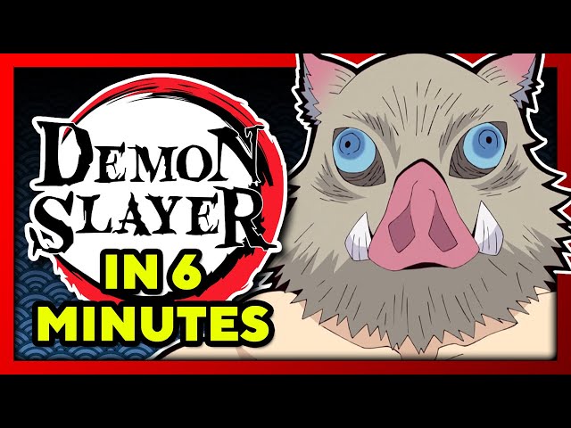 Demon Slayer in 6 Minutes! | TeamFourStar (TFS) class=
