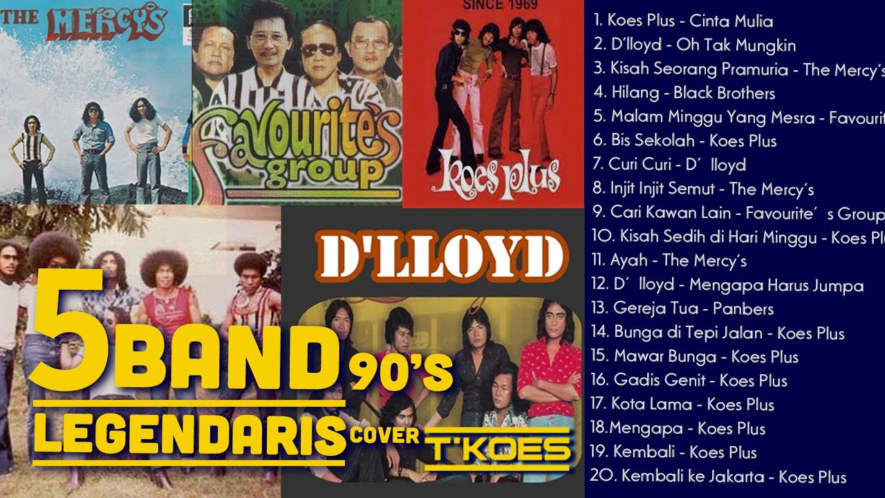 Lagu Kenangan 70's | 5 Band Legendaris Cover by T'KOES 20 Musik Video Lagu Kenangan 70's | 5 Band Legendaris Cover by T'KOES 20 Musik Video