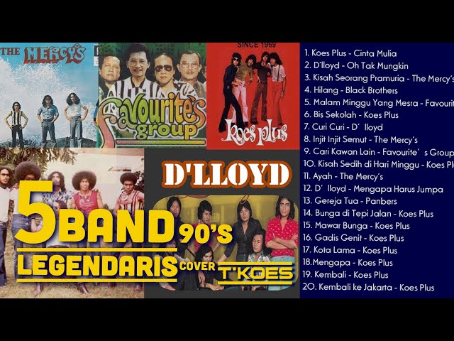 Lagu Kenangan 70's | 5 Band Legendaris Cover by T'KOES 20 Musik Video class=