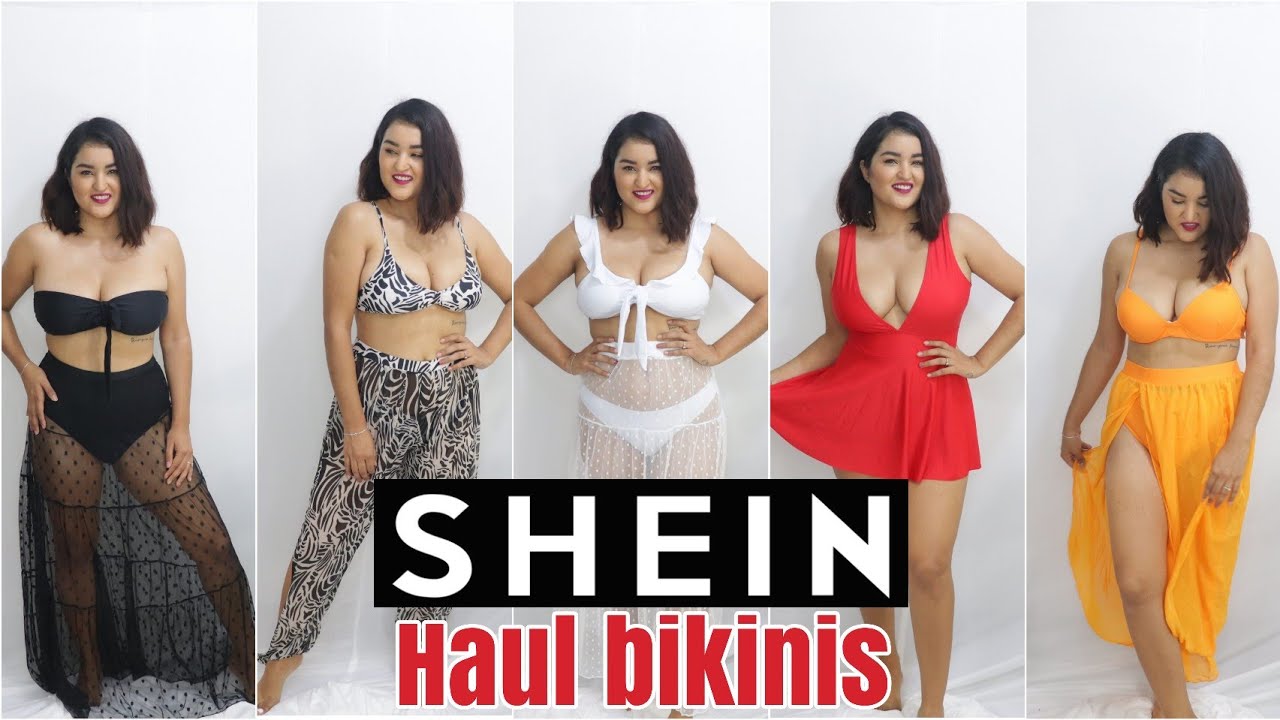 Shein trajes de baño 2021/shein haul bikinis/+ 7 BIKINIS HACKS para BUSTO  GRANDE/Zulma Ibeth - YouTube