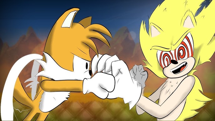 REQUEST) Super Sonic Vs Super Tails by Chee-o on Newgrounds