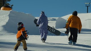 7-year-old Snowboarder Designs Rail for Pro Riders Zeb Powell, Yuki Kadono, and Tim Humphreys