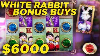 White Rabbit Bonus Buys $6000 start