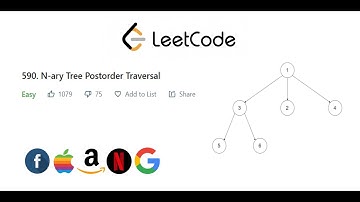 PostOrder Traversal | LeetCode 590 🏆 | FAANG 🔥 | Generic/N-ary Trees |  Detailed Explanation