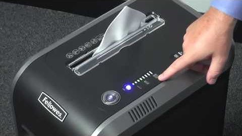 Fellowes Powershred 99Ci 100  Jam Proof Cross Cut Shredder Video