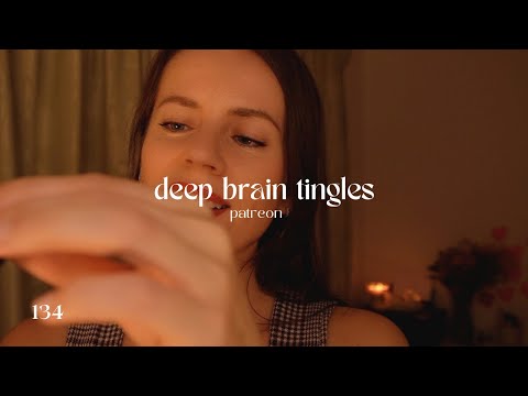 ASMR REIKI experience the deepest brain tingles (brushing, mic scratches, crystals)