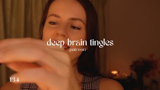 ASMR REIKI experience the deepest brain tingles (brushing, mic scratches, crystals)