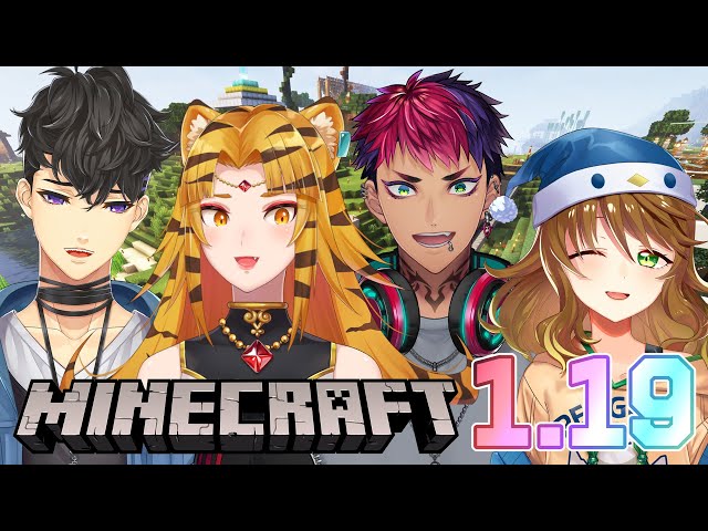 【MINECRAFT】LuNaRikCi Exploring ID Server in 1.19?!【NIJISANJI】のサムネイル