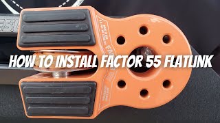 Installing Factor 55 Flatlink