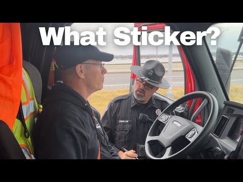 Trucker Gets Pulled Over by Police Officer