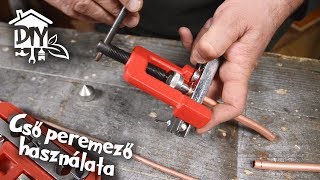 Rézcső peremező használata | Green Cottage DIY