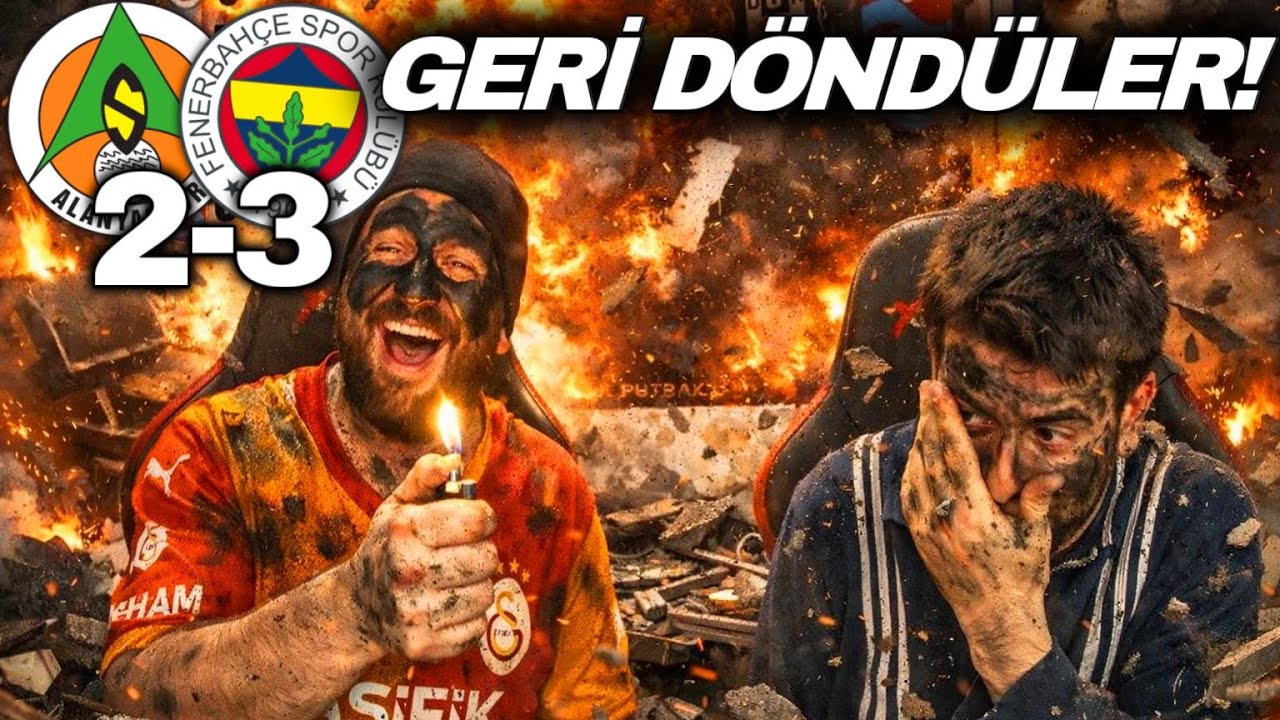 FENER DURDURULAMIYOR - ALANYA 2-3 FENERBAHÇE| Canlı Yayın