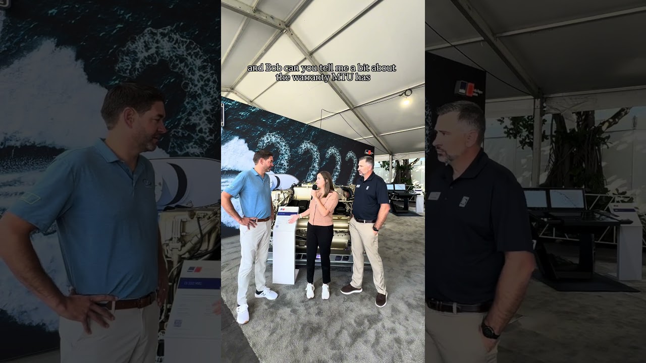 We caught up with Bob Shomo of J&T and Andrew Boyer of MTU to talk the all-new MTU 12V2000 M96Z!