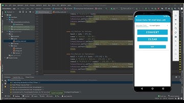 TB1 Mobile Programming (Membuat Aplikasi Konversi Suhu di Android Studio)