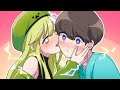 Charged creepers kiss  minecraft anime