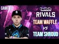 Twitch Rivals Rainbow Six Team Waffle vs Team Shroud KingGeorgeTV Perspective Game 1