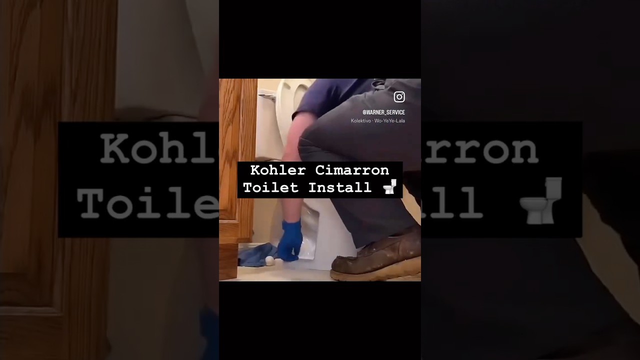 Toilet Install 🚽