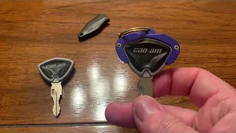 Can-Am Spyder key hole solution!
