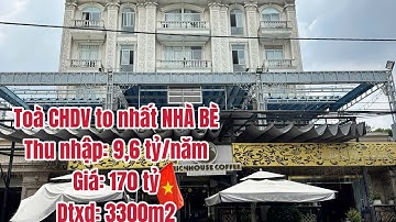 Thu nhập 9,6 tỷ/năm chỉ 170 tỷ dòng tiền 6,35% ngang 21 sâu 57,71 hầm 5 tầng 164 PHÒNG