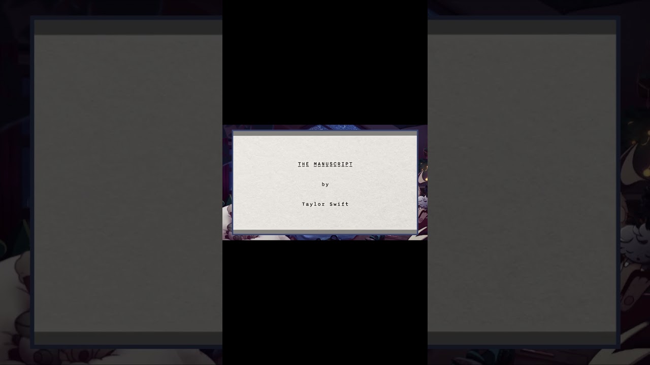 Behind the Scenes "THE MANUSCRIPT" (Part 01) || 