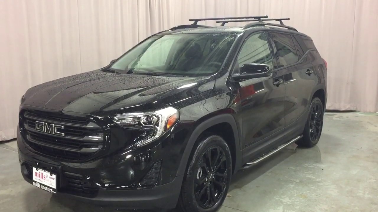 2019 Gmc Terrain Awd Sle Black Edition 19 Inch Wheels Oshawa On Stock 190690