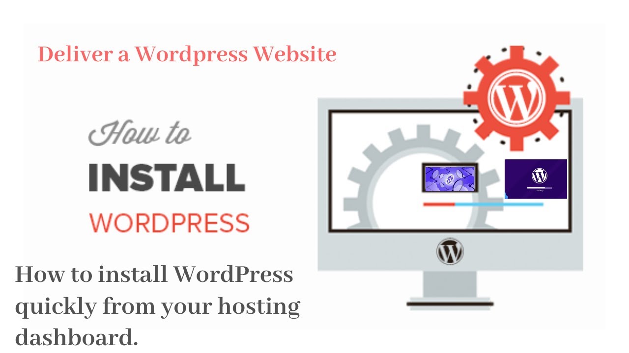 This tutorial will show you how to install WordPress quickly from your ...