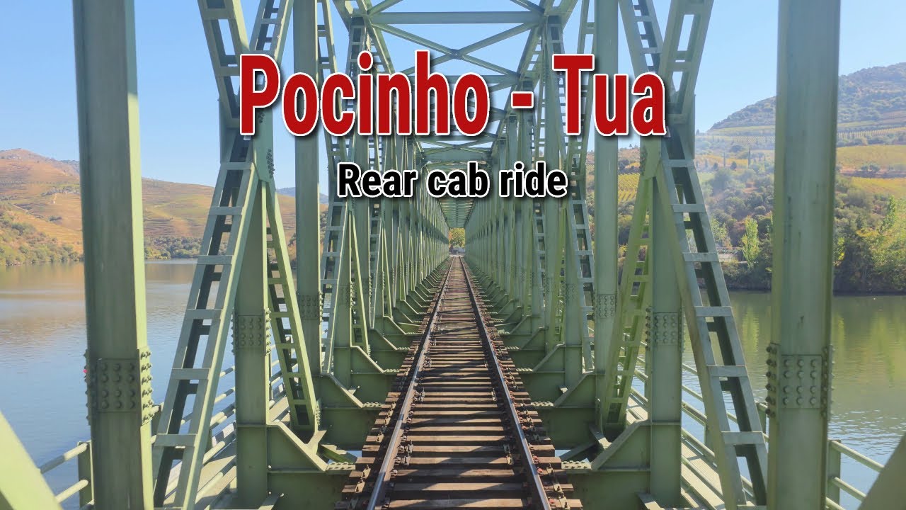 Do Pocinho ao Tua - Rear cab ride