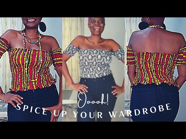 CASUAL SHIRRED TOP - SEWING TUTORIAL | EASY FOR BEGINNERS | DIY
