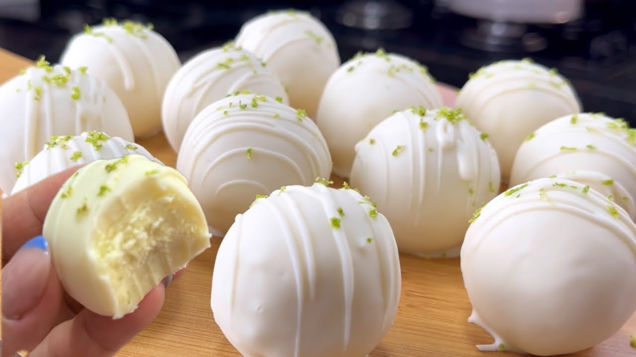 NÃO VAI AI FOGO 🔥 | BOMBOM DE LIMÃO fácil e delicioso