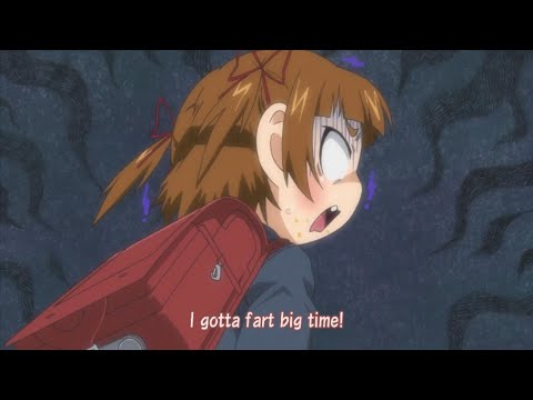 Anime Girl fart moments  |Anime funny