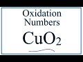 Oxidation Numbers in Cu2O